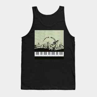 I Love Music Tank Top